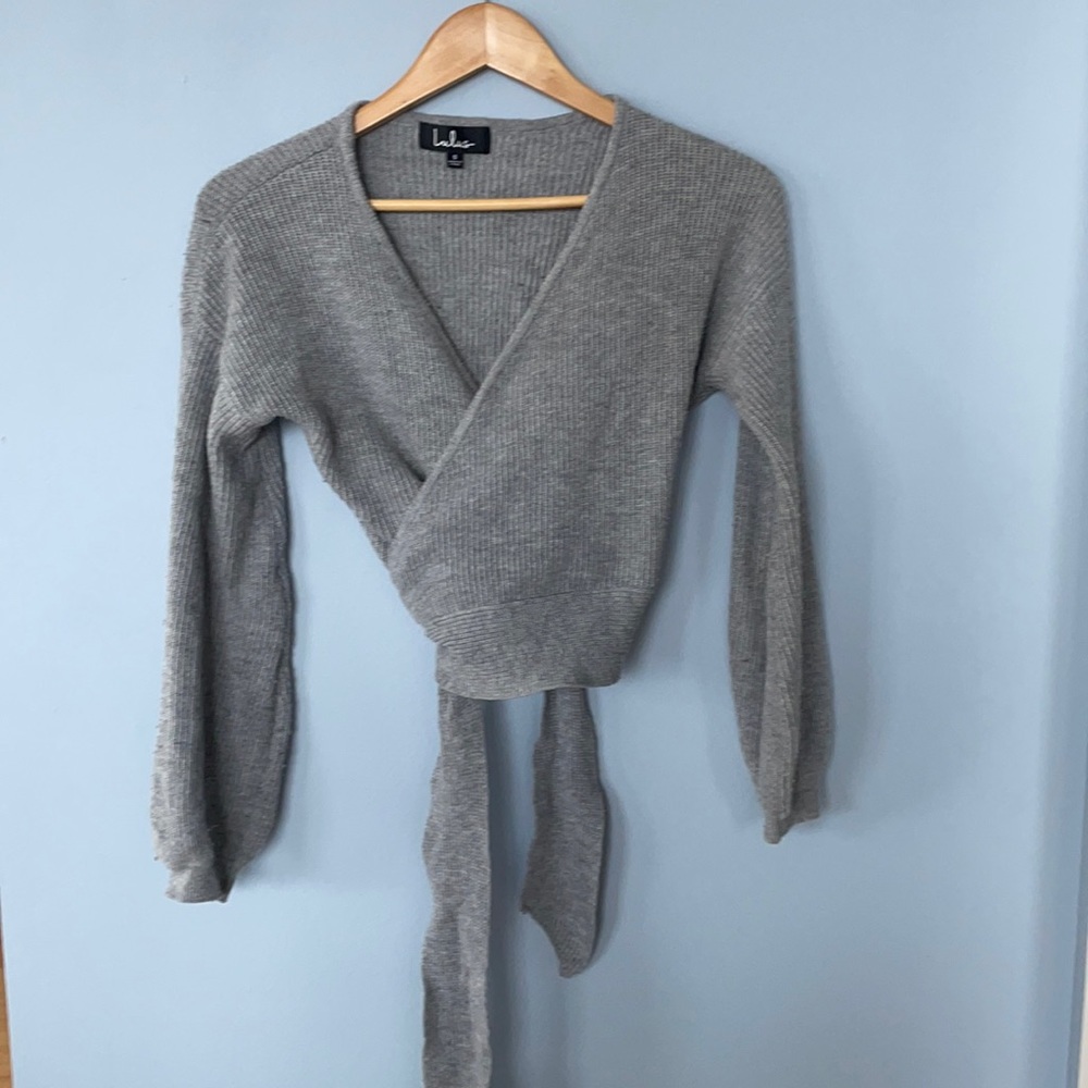 Lulus Wrap sweater
